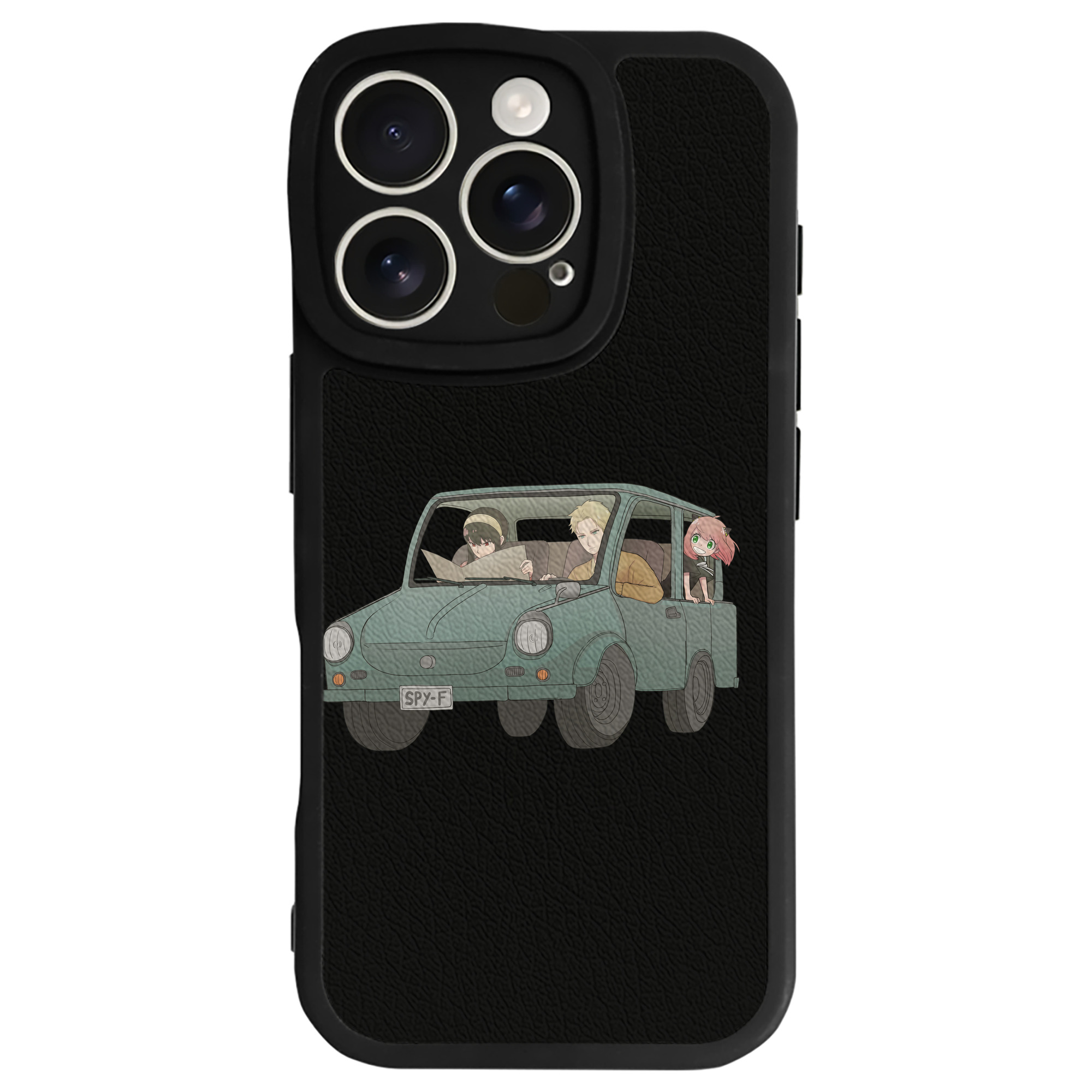 （画像用） SPY×FAMILY间谍家家酒 【iPhone 16シリーズ対応】シリコンスマホケース（レザー調） 材質：シリコン
